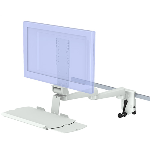 Tragarm rm-port fuer PDMS doppelt mit Schnellverschluss von iTD