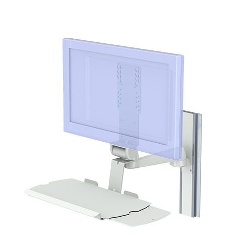 Mounting arm rm-port for PDMS single on GCX profile from iTD