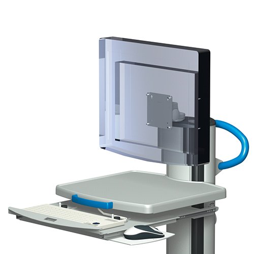 Tastaturauszug fuer den medizinischen Geraetewagen pro-cart von iTD