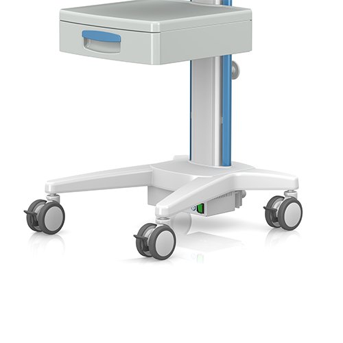 Trenntransformator fuer den medizinischen Geraetewagen vexio-cart von iTD